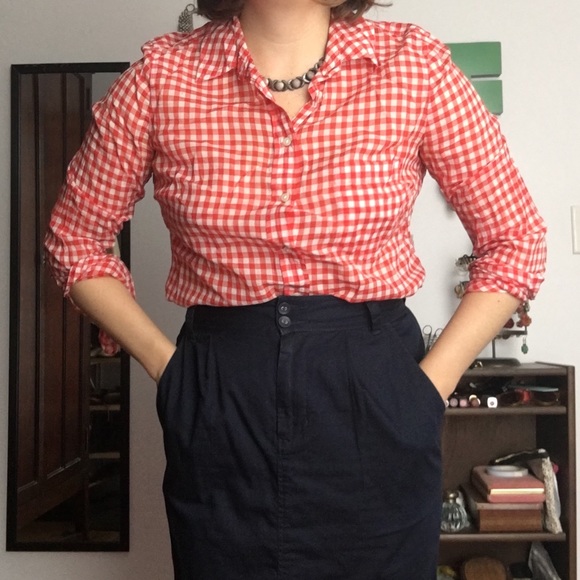 Classic gingham button-up - Picture 1 of 3